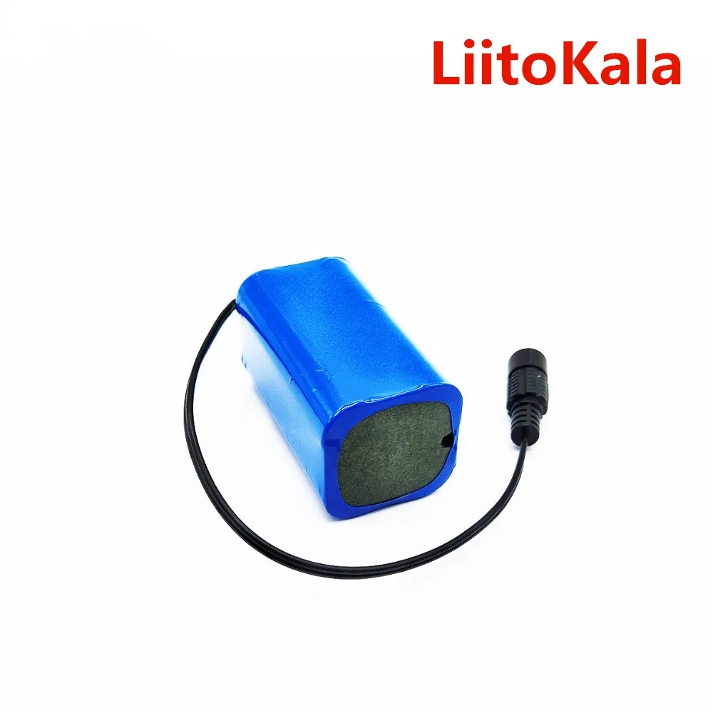 Liitokala 7,4 V 8,4 V 4400 mAh батарея 18650 батарея 4.4ah аккумуляторная батарея для велосипедных фонарей/CCTV/камера/электрическая