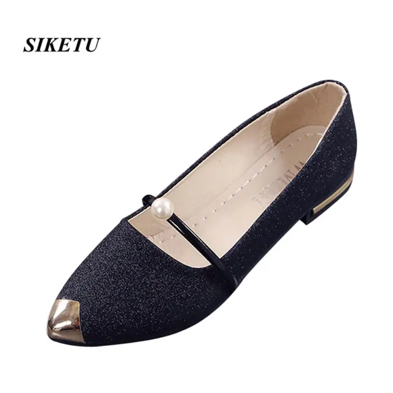

Brand 2018 Spring Autumn New Ladies Shoes Casual Women Shoes Comfortable Pointed Toe Shoes zapatos de mujer @P