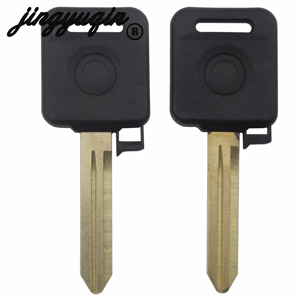 

jingyuqin Transponder Key Shell Cover Case For Nissan Teana Versa Livina Sylphy Tiida Sunny March X-trail 4D-60 01 02 03