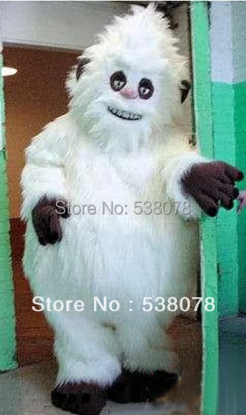 White Snow Monster Yeti Mascot - Hollywood Costumes