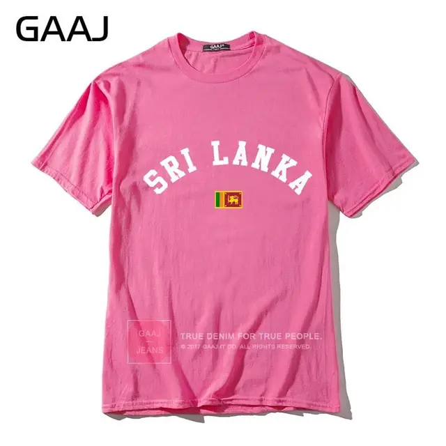 Sri Lanka Flag T Shirt Women Clothes Shirts Woman T Shirt Loose O Neck
