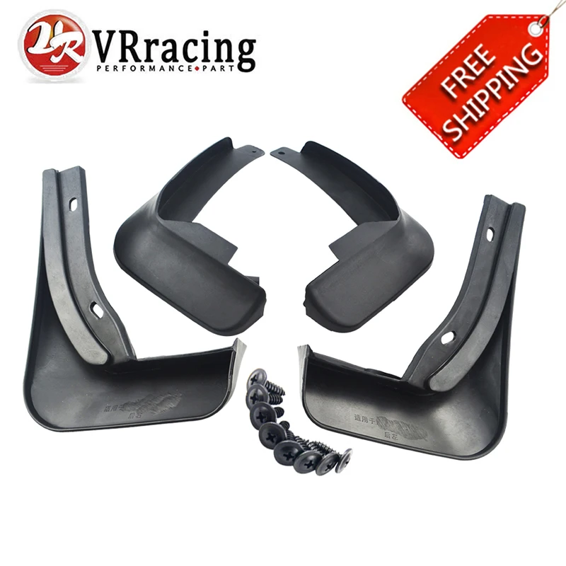 

FREE SHIP For Volkswagen Jetta MK6 A6 Sedan M Mudflaps Splash Guards Front Rear Mud Flap Mudguards Fender Set Molded MGF05