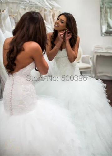Dropped Waist Ball Gown Wedding Dress 2016 Vestidos De Novia Lace Dropped Waist Ball Gown Wedding Dress 2016 Vestidos De Novia Lace Tulle Sweetheart Bridal Y Backless Gowns In Dresses From