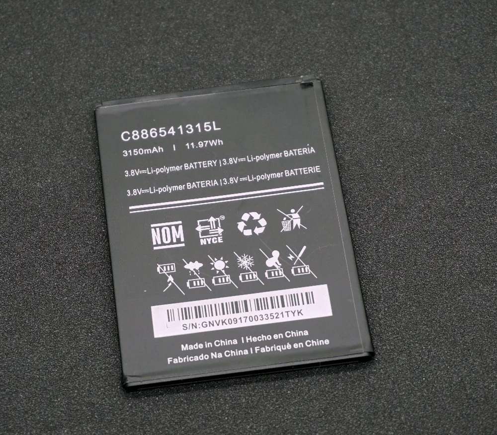LehonS 1x3150 mAh/11.97Wh сменный литий ионный аккумулятор для мобильного телефона BLU VIVO XL