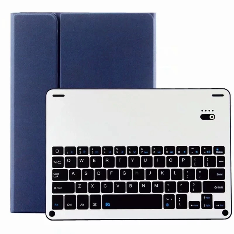Для iPad Pro 10,5 чехол со съемной клавиатурой Bluethooh Smart Sleep Stand Cover карандаш держатель чехол s для iPad Pro 10,5 A1701 A1709 - Цвет: blue
