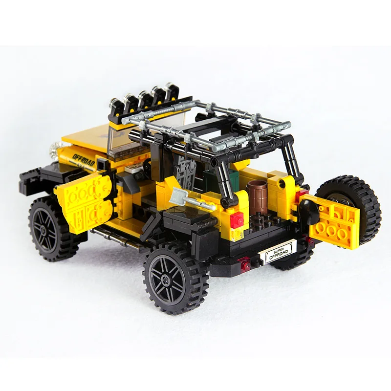 610pcs Offroad Adventure Set Building Blocks Car Series Bricks Toys For Kids Educational Kids Gifts Model Compatible Lego 610pcs Offroad Adventure Set Building Blocks Car Series Bricks Toys For Kids Educational Kids Gifts Model Compatible Lego