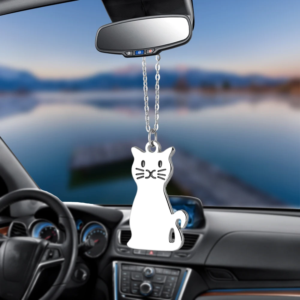 Подвеска для автомобиля Kitty Cat модные украшения Подвески зеркало заднего вида Украшение подвесное Авто Декор Аксессуары для автомобилей стильные горячие подарки