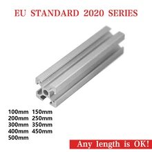 Алюминиевый профиль экструзии европейский стандартный анодированный Линейный Рельс ЧПУ 3d принтеры запчасти
