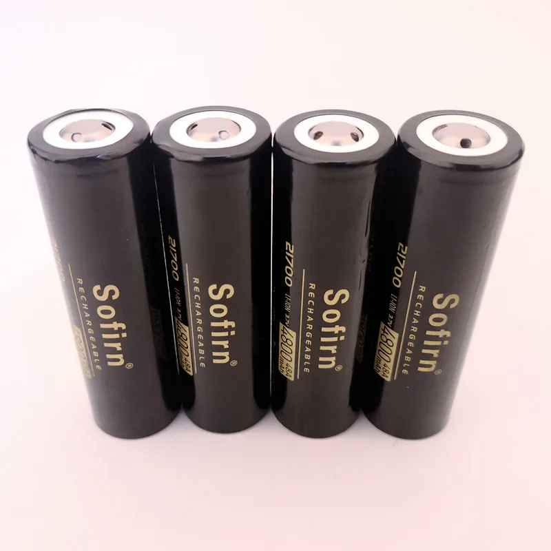 Kaufen Sofirn 21700 Wiederaufladbare Lithium 4800 mAh 3,7 V Power Batterie 48A 10C Hohe Entladung Hohe Ablauf Li Ion Batterie HD Zelle