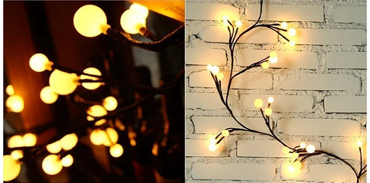 Сказочный Рождественский Солнечный 30 светодиодный светильник-гирлянда, садовая дорожка, декор для двора, уличный водонепроницаемый светильник, новинка