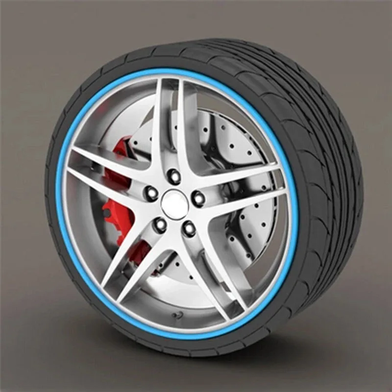 Car Wheel Hub Decorative Strip Auto Rim/Tire Protection for Nissan Teana X-Trail Qashqai Livina Sylphy Tiida Sunny March Murano |