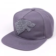 Крутая модная бейсбольная кепка с изображением волка, летняя кепка в стиле хип-хоп, Снэпбэк Кепка s, зимняя шапка Stark