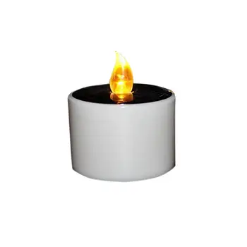 

Solar Light Home Solar Candle Light LED Eco-friendly Energy Candle Light Simulation Realistic Battery-Powered Flameless Candles