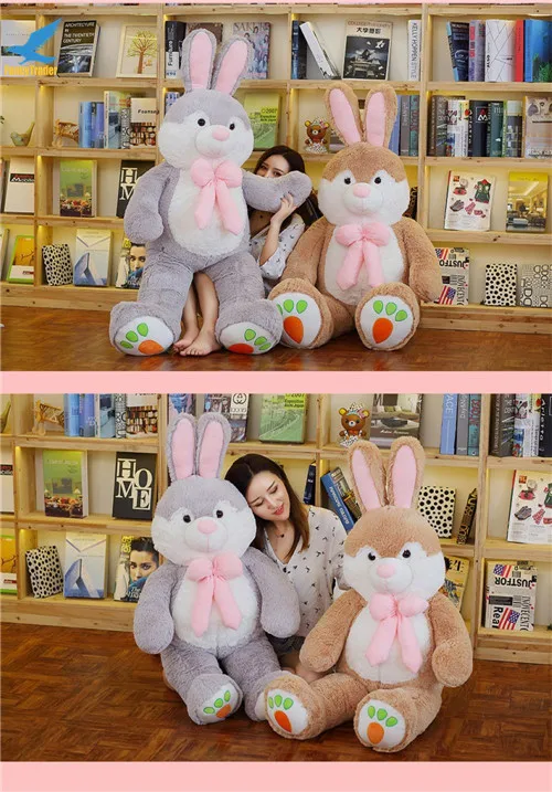 Fancytrader 59'' Giant Stuffed Bunny Plush Toys Soft Large Animals Rabbit Doll 150cm JUMBO Great Gift 3 Sizes FT16436 (11)