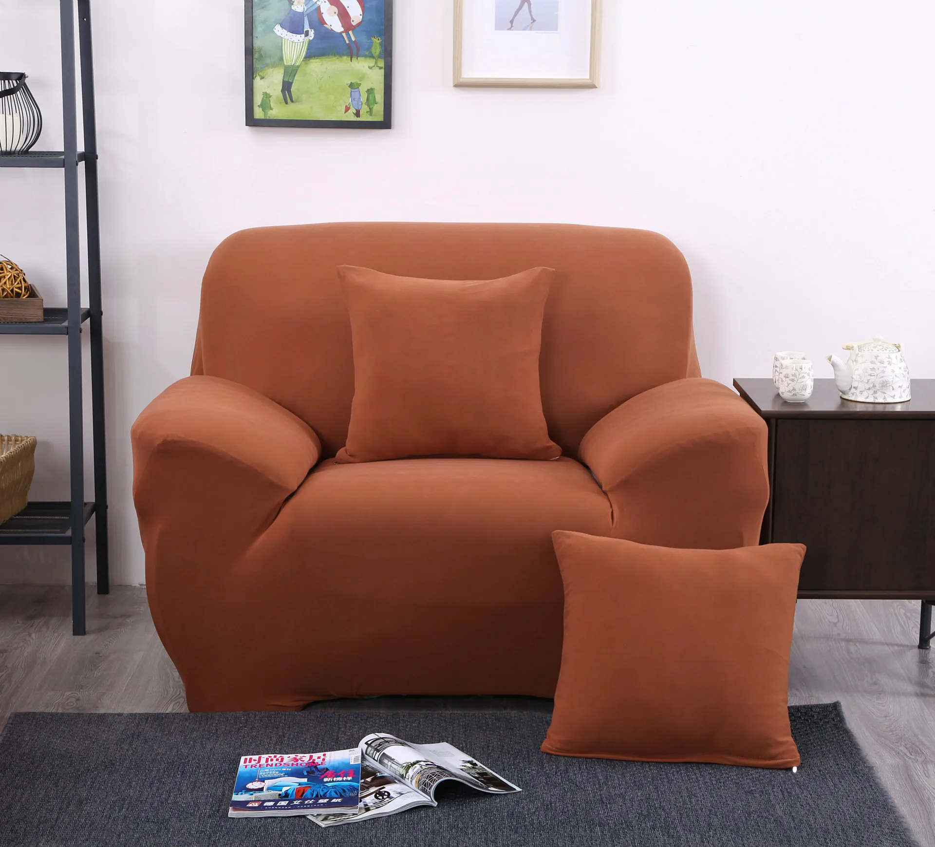HOT OFFERS Simple Solid Color Anti skid Elastic Sofa Cover 1 2 3 4
Seaters Corner Furniture Couch Full Package Anti mite Slipcovers
Inexpensively Online H2 HOT BUY Limited
