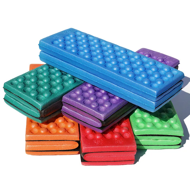 طوي للطي في الهواء الطلق التخييم حصيرة إيفا للماء مقعد رغوة سادة كرسي نزهة الرطوبة-غطاء مرتبة ضد الماء الشاطئ سادة