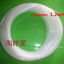 Dia.1.20mm фторопластовая рыболовная леска удлиненная основная рыболовная леска Наслаждайтесь розничной торговлей удобство при цена оптовой продажи