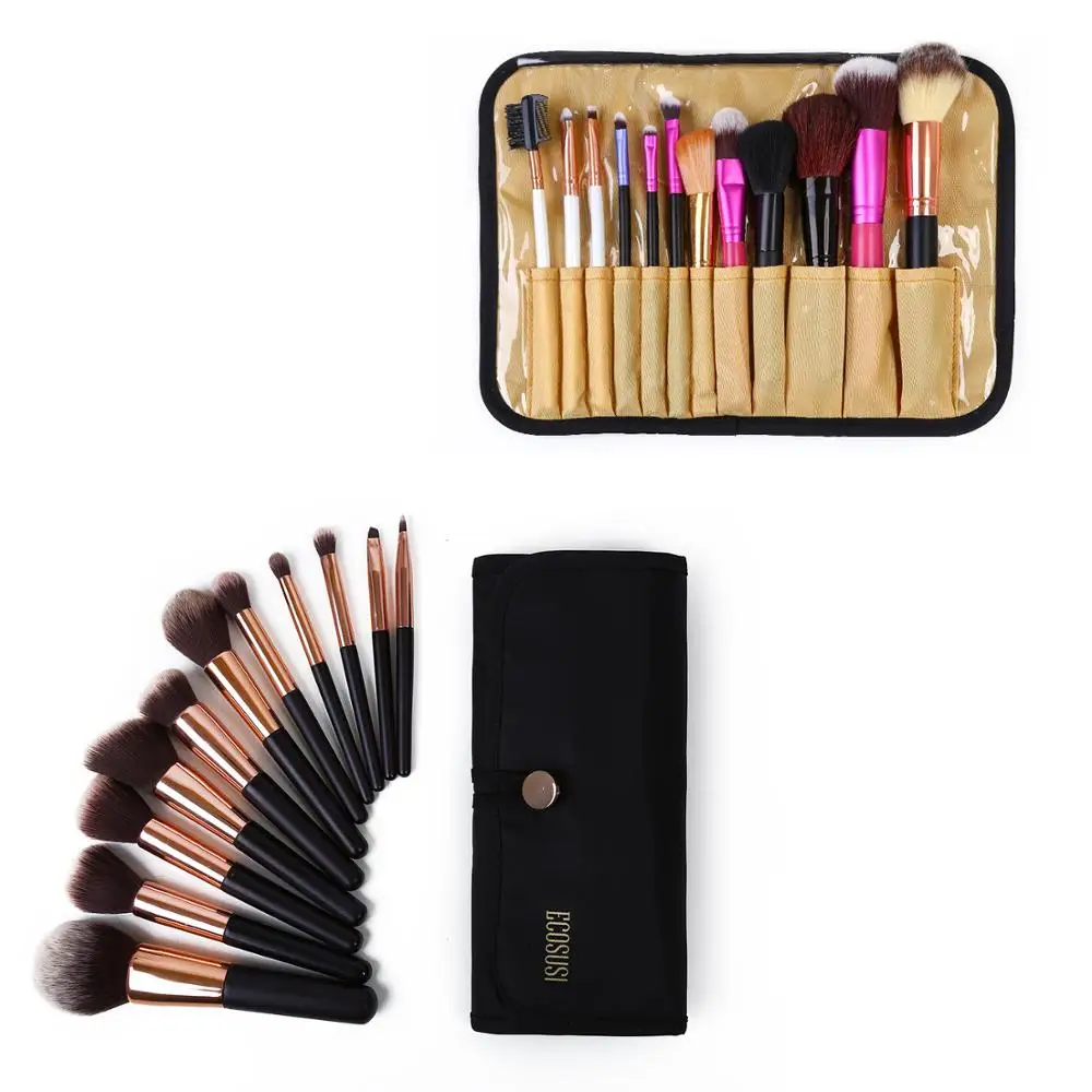 ECOSUSI New Fashion Travel Cosmetic Cases Multifunction Makeup Organizer Bag Women Nylon Toiletry Kits Makeup Bags Wash Bag