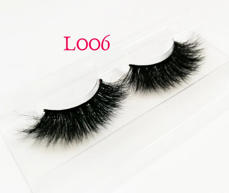 

Seashine Selling lot 100% Real Siberian 3D Mink Full Strip False Eyelash Long Individual Eyelashes Mink Lashes Extension 12