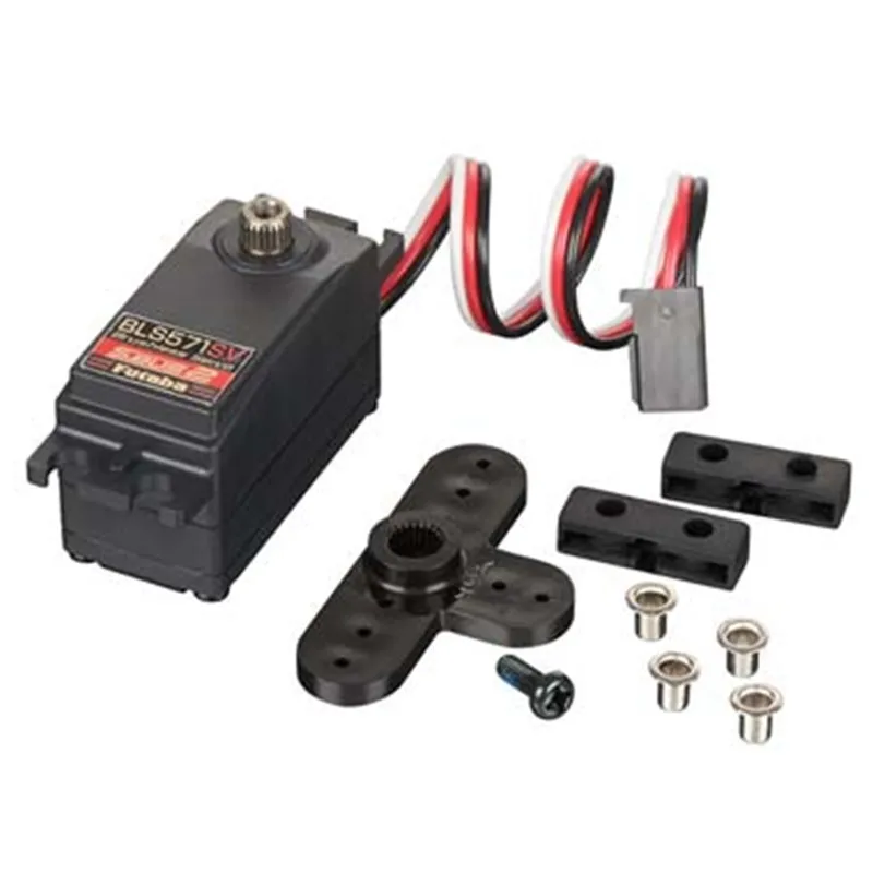

Original Futaba high voltage brushless digital short body servo BLS571SV supports SR format for 1/10 RC car RC car spare parts