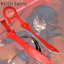 Cosplay Kill la Kill Sword Japanese Anime Game Real Katana Carbon stee