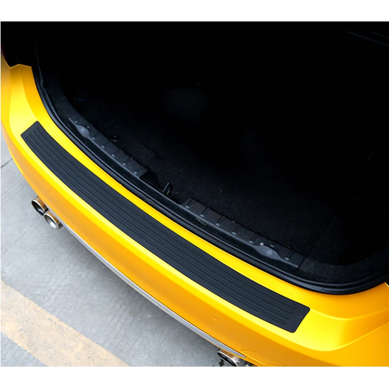 ford rubber bumper strip sticker trunk fiesta focus mustang mondeo protective accessories kuga ecosport mk2 fusion stickers