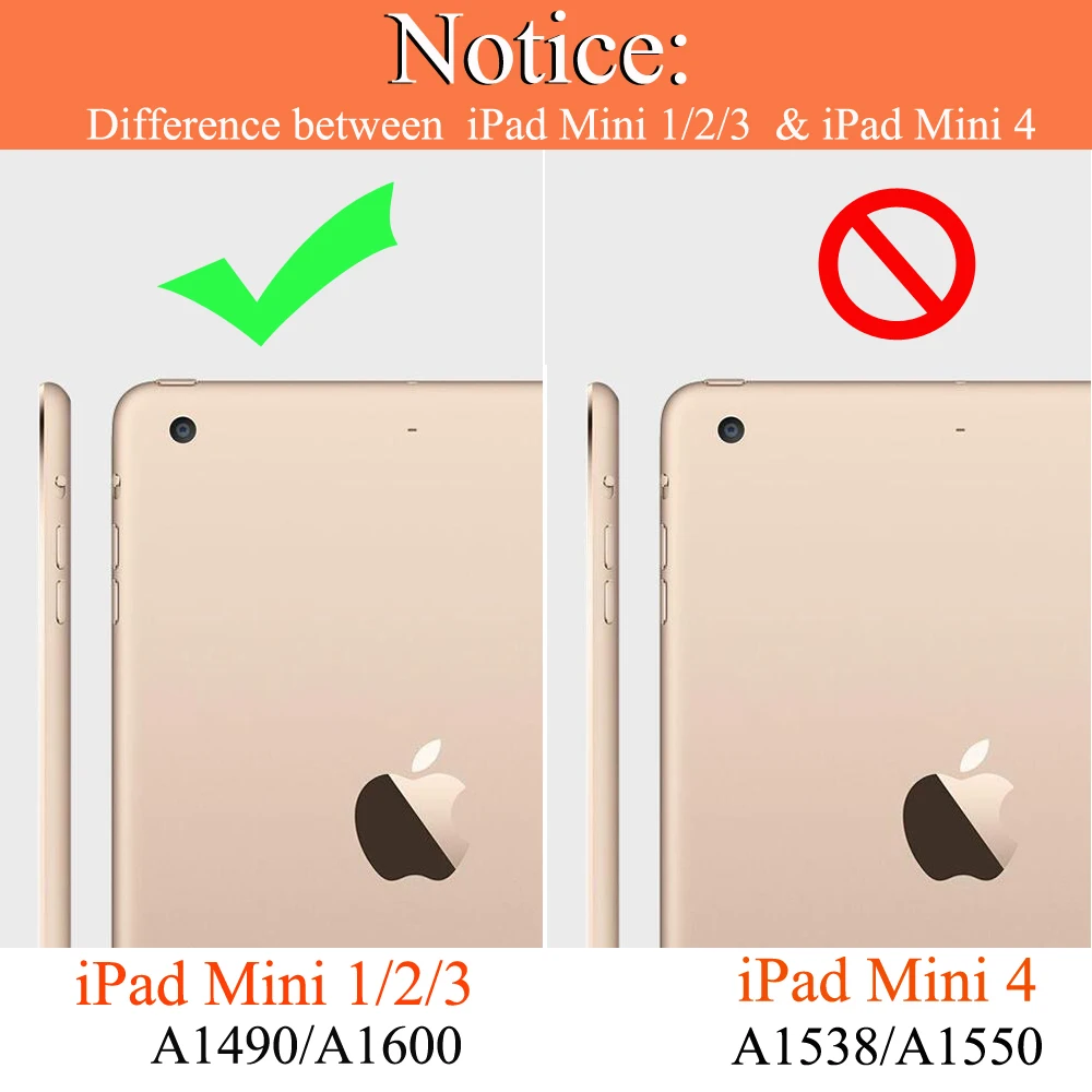 Lemonlan для iPad Mini 1 2 3 силиконовый чехол накладка Mini2 оригинальный Смарт сна чехлы из