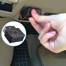 Мини Plug Play OBD gps трекер автомобиля GSM OBDII устройство слежения автомобиля OBD2 16 PIN Интерфейс X2