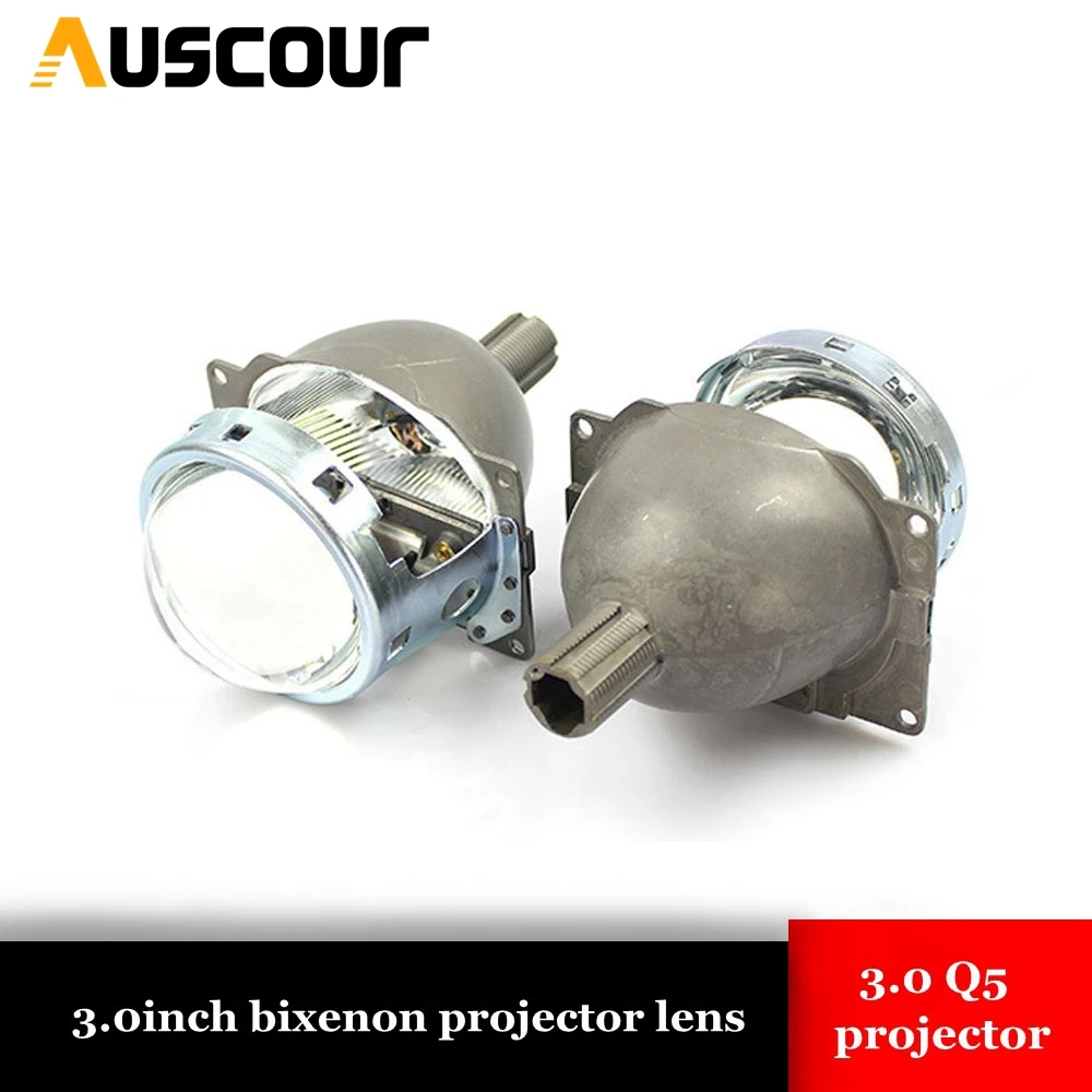 

2PCS Universal Bixenon Projector Lens LHD RHD 3.0 Koito Q5 35W Can Use with h11 special bulb Super Bright xenon kit Headlight