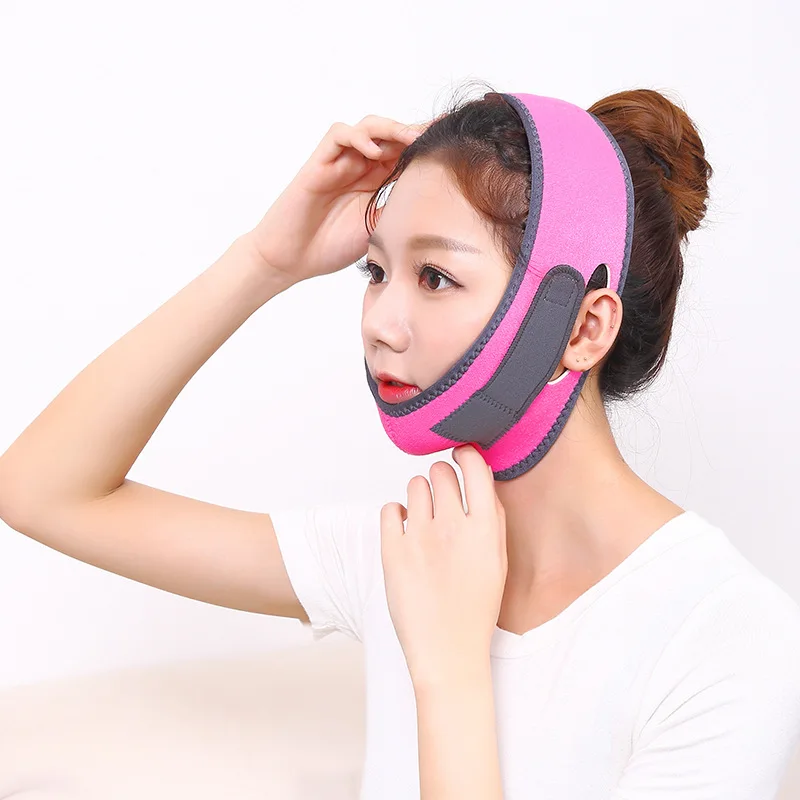 Ange Aile V Shape Lift Double Chin Face Mask Facial Slimming Bandage