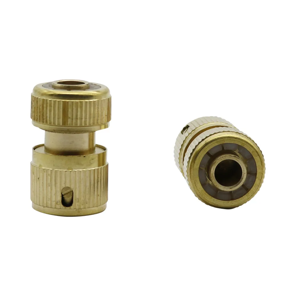 Brass Waterstop quick connector 1/2" Garden hose sealing joint for Car