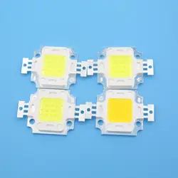 Высокое качество 10 W COB SMD светодиодный лампы чип с BridgeLux/Epistar/Epi светодиодный s чип натуральный Теплый Холодный белый красный желтый розовый