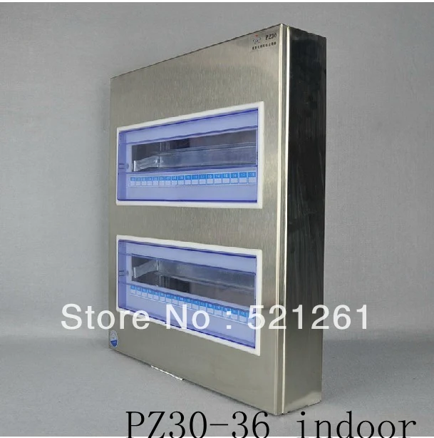 

PZ30 Electrical Metal Power Distribution Box switch box pz30-36 indoor stainless steel box surface mount box
