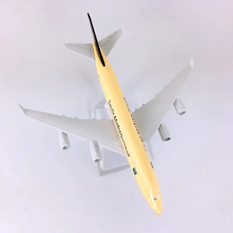 16 см 1:400 Boeing B747-400 модель Saudi Arabian Airline с базой Airbus из металлического сплава самолет Коллекция украшения модель