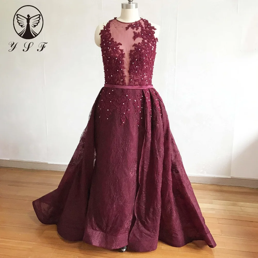 vestidos de color burgundy