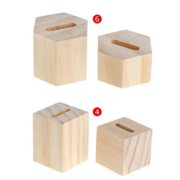 

2pcs Ring Display Rack Jewelry Showcase Couple Wood Holder Shelf Cone Organizer Jewelry Packaging & Display Tool