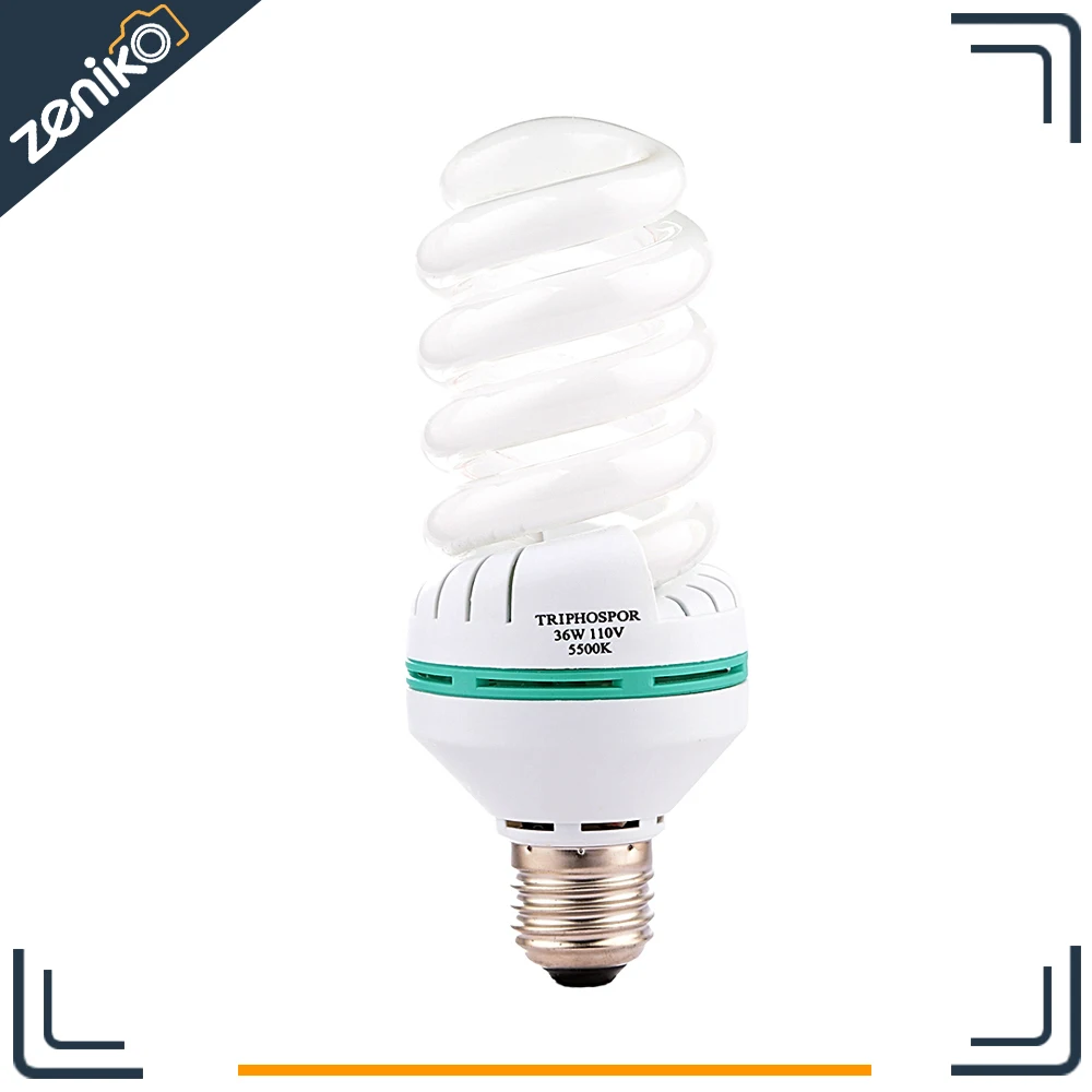 Tri phosphor Light Bulb 36W 5500K 110V 220V Energy Saving Fluorescent