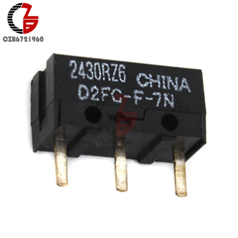

10PCS for OMRON Micro Switch Microswitch D2FC-F-7N For Mouse Button Fretting D2F-J Microswitch