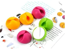 800pcs/lot Smart Wire Wiring Cord Cable Drop Clips Ties Organizer Holder Line Fixer Free Shipping