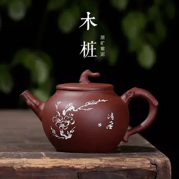 

Kungfu Teaware Wholesale Authentic Hand-made Raw Mine Wood Pile Carving Money Supports One Substitute Distribution