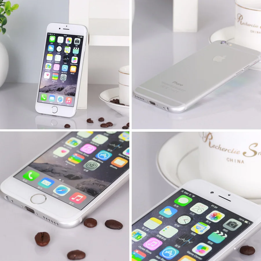 Unlocked Apple iPhone 6 IOS Dual Core 1.4GHz 1GB RAM 16/64/128GB ROM 4.7 inch 8.0 MP Camera 3G WCDMA 4G LTE Used Mobile phone Unlocked Apple iPhone 6 IOS Dual Core 1.4GHz 1GB RAM 16/64/128GB ROM 4.7 inch 8.0 MP Camera 3G WCDMA 4G LTE Used Mobile phone