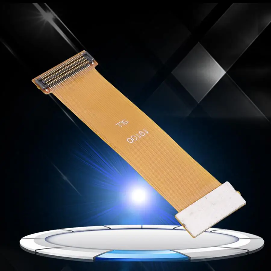 ЖК-дисплей Экран дисплея Тестирование Flex кабель для samsung S2 i9100 ремонт кабель аудио кабель