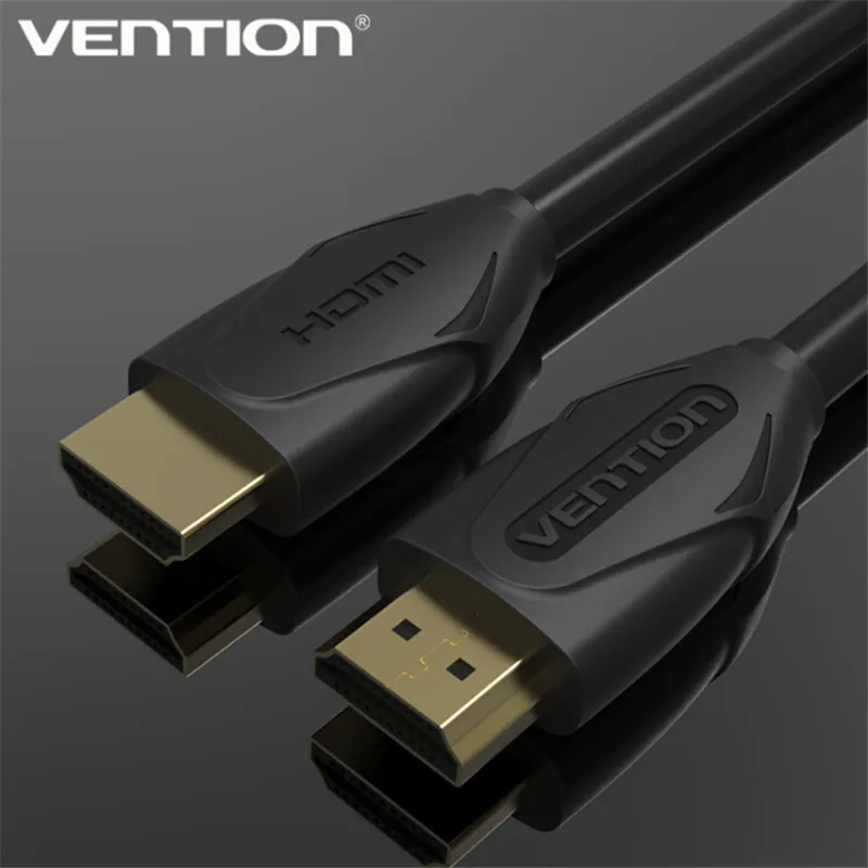 Vention 1m 2m 3m 5m 8m 10m Male to Male HDMI Cable Data Cable 3D 1080P for PC HDTV PS3 Projector Computer Smart Box set-top Box