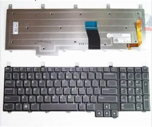 Новая клавиатура для Dell Alienware M17X R1 R2 R3 R4 R5 R6 M18X qwerty US макет|Клавиатуры замены| |
