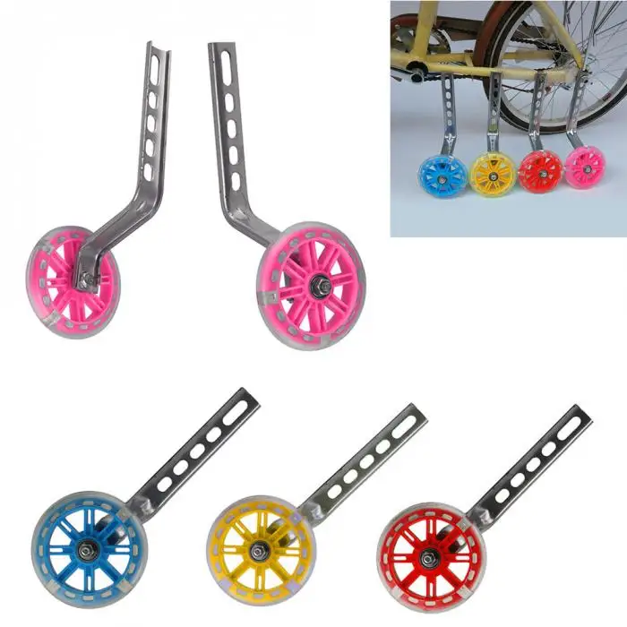 Best Bicycle Bike Cycling Kids Childrens Stabilisers 12-20" Training Wheels Heavy Duty Accessories WHShopping 2