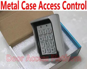 

2 pcs of Metal Case Standalone keyboard Metal Pin-Code Password button+EM ID Card off-line access control machine,ID card 125KHz