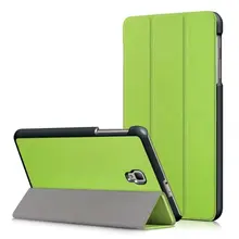 Чехол s для samsung Galaxy Tab A 8,0() T380/T385 A8 кожаный PU складной чехол-подставка для samsung T380 оболочка+ ручка