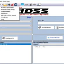 Для ISUZU G-IDSS II экспорта Инженерная поддержка J2534 сквозной NEXIQ и Auto MDI+ keygen
