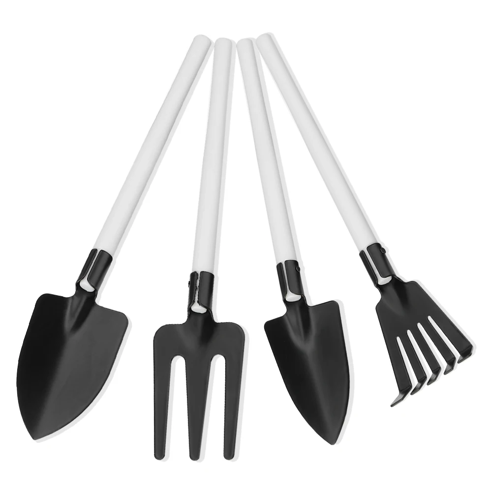 Outlife LS 107 4pcs / Set Mini Garden Plant Care Tool Shovel Rake Fork Spadein Outdoor Tools