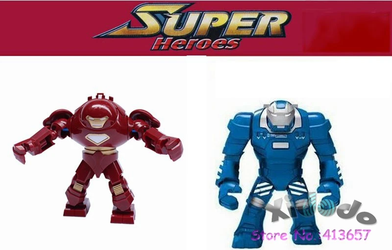 Decool Super Heros 0181 Hulk Buster Iron Man Mini Fiugre Block Toys NEW IN BOX